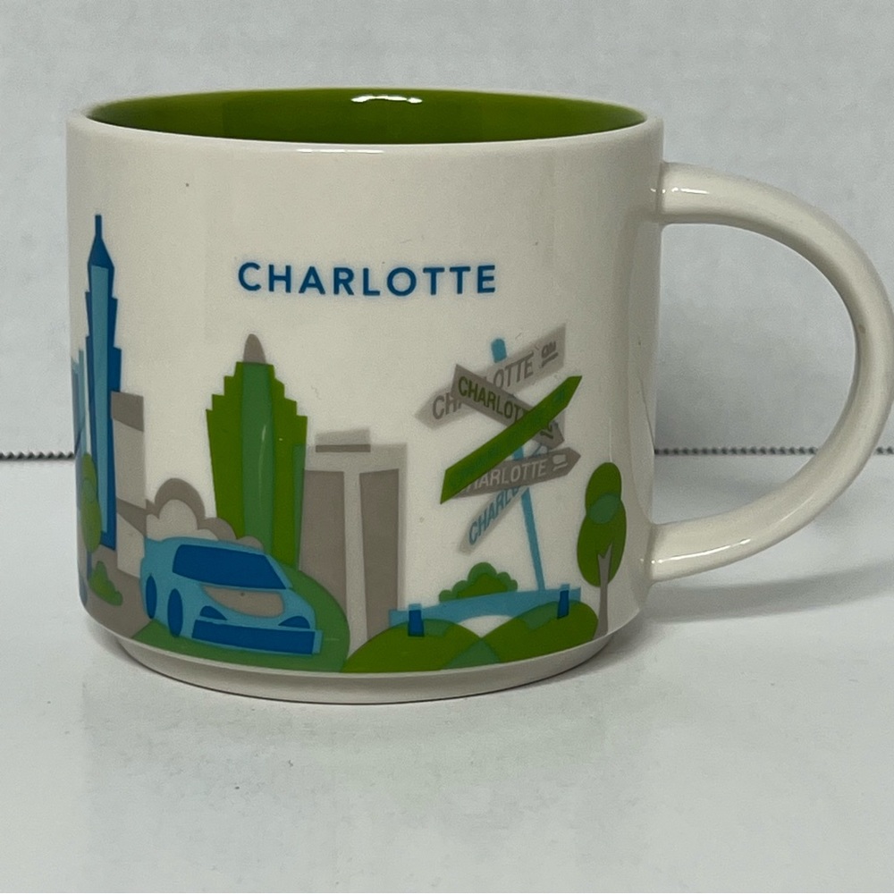 Starbucks “You Are Here” Mug | Charlotte, NC | 14 oz Capacity